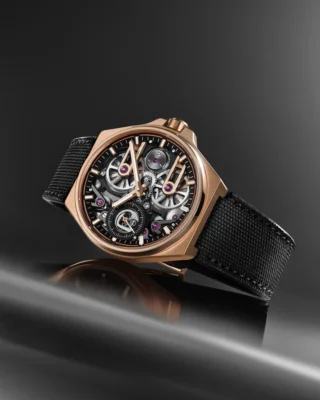 Gold on the outside. Mechanics at the centre.
 
The One Week Skeleton Rose Gold pairs a solid 18K rose gold case with the fully openworked architecture of our hand-wound manufacture Calibre ARM21. Two mainspring barrels working in series deliver seven days of power reserve, while the ratchet wheels and three-dimensional power reserve mechanism remain visible on the dial side.

Every component is decorated by hand, with rose gold-toned finger bridges, polished bevels and circular graining bringing warmth and depth to the exposed mechanics. A study in transparency, craftsmanship and precious metal.

Limited to 50 pieces worldwide.
 
#ArminStrom #OneWeek #ScienceOfMovement