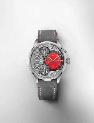 The new Mirrored Force Resonance Red introduces a vibrant red guilloché dial, handcrafted on a traditional rose engine lathe.

Framed by black azuré chapter rings and contrasted by the exposed resonance mechanism, it creates a striking dialogue between colour and mechanics.

Limited to just 15 pieces, this latest edition brings a new pulse to one of watchmaking's rarest complications. Registration of interest is now available on www.arminstrom.com

#arminstrom #MirroredForceResonance #ScienceOfMovement